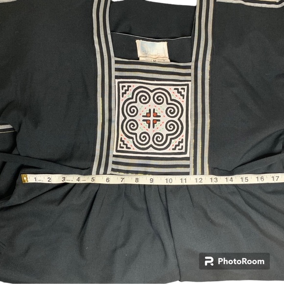 Vintage Square Neck Tie Side Boho Dress​​ - Picture 15 of 15